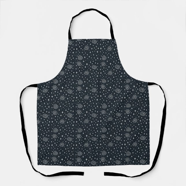 Galaxy pattern apron (Front)