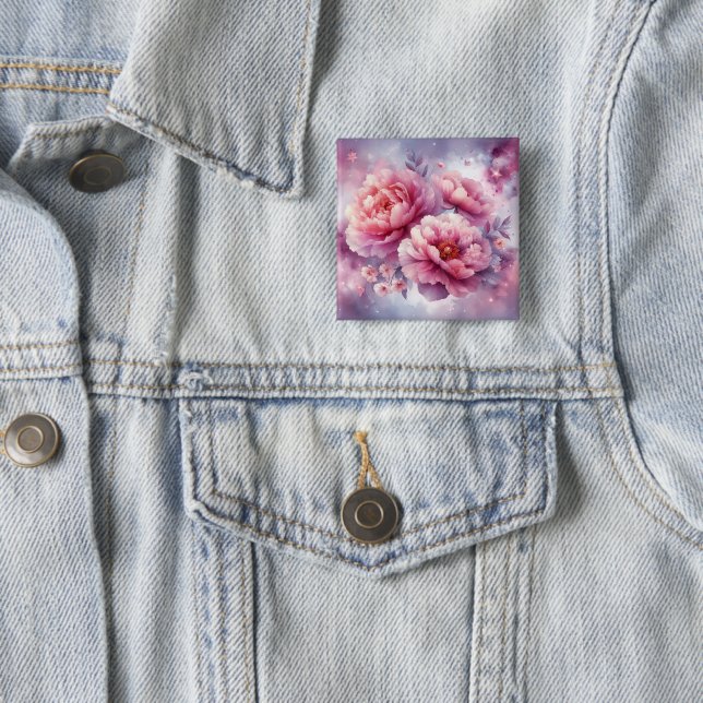 Galaxy Peony Button (In Situ)