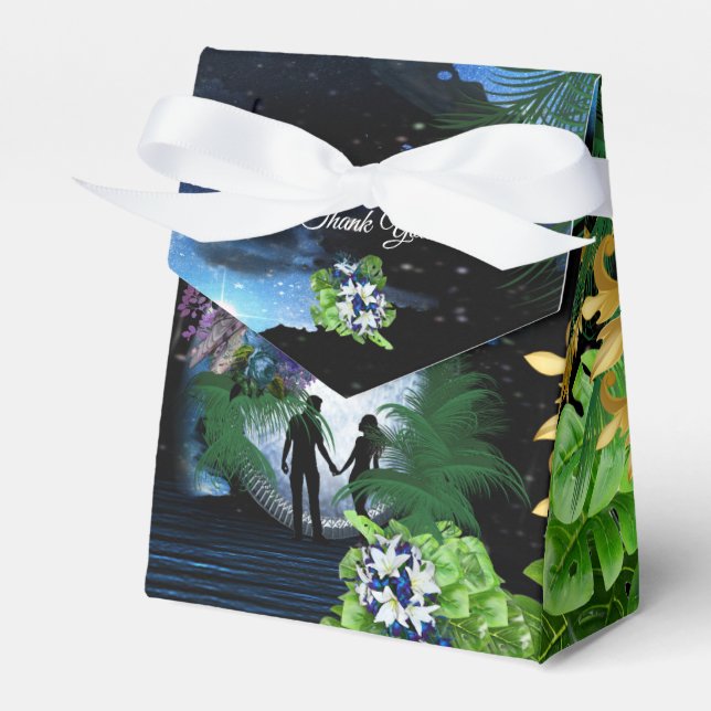 Galaxy-Portal Wedding Favour Box (Front Side)
