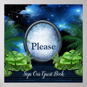 Galaxy-Portal Wedding Poster