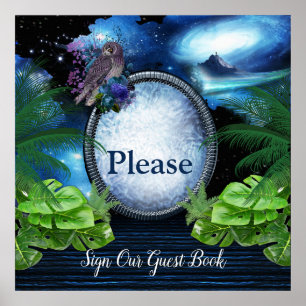 Galaxy Portal Wedding Poster