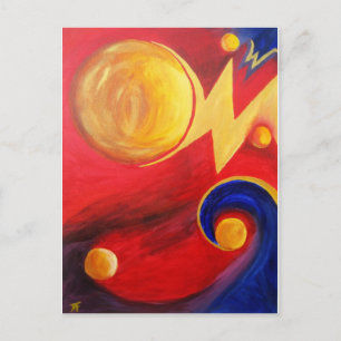 Galaxy Postcard