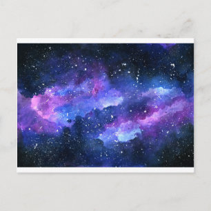Galaxy Postcard