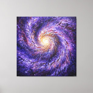 Galaxy Poster Canvas Print