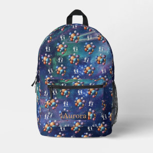 Galaxy Printed Backpack