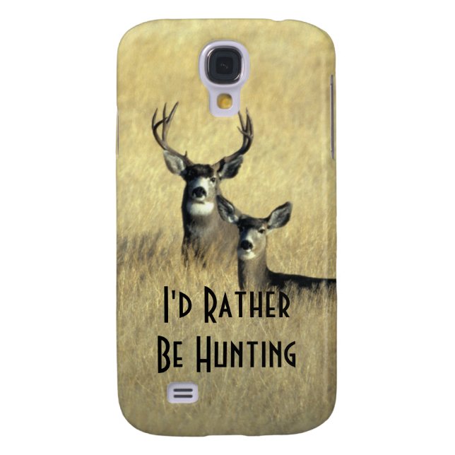 Galaxy S4 Masculine White Tail Mule Deer Buck Doe Case-Mate Samsung Galaxy Case (Back)
