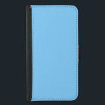 Galaxy S5 Wallet Case<br><div class="desc">Galaxy S5 wallet case is shown here in the colour of bright blue. 
Customise this item or buy as is.</div>