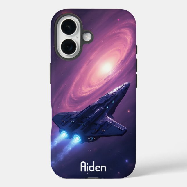 Galaxy Ship Case-Mate iPhone Case (Back)