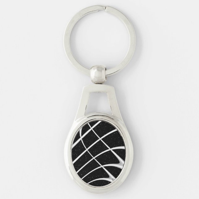 Galaxy Space Design Key Ring (Front)