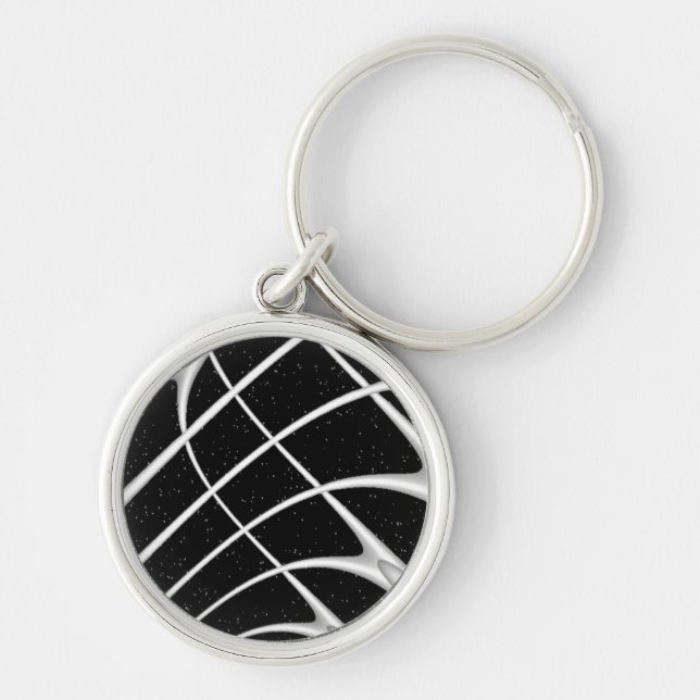 Galaxy Space Design Key Ring (Front)