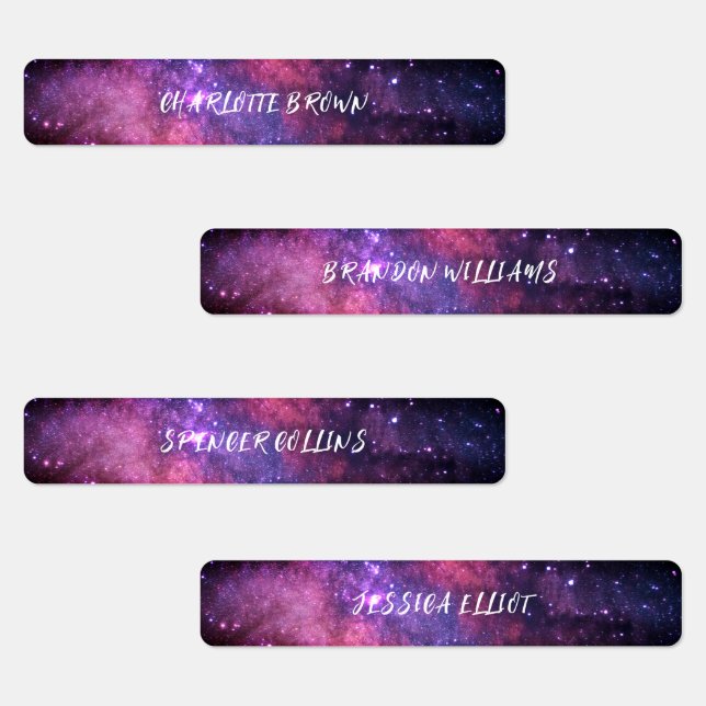 Galaxy Space Night Sky Stars Nebula Waterproof  (Group)
