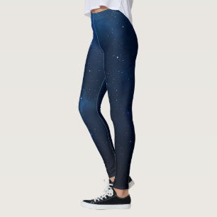Galaxy Space Print Leggings