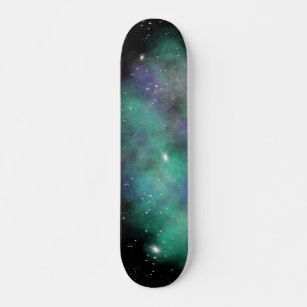 Galaxy Space Stars Nebula Skateboard
