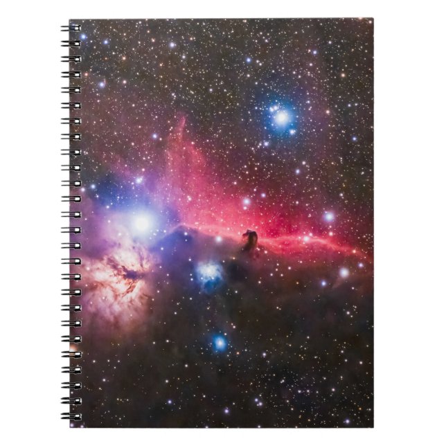 Galaxy Spiral Notebook | Nebula Space Journal (Front)