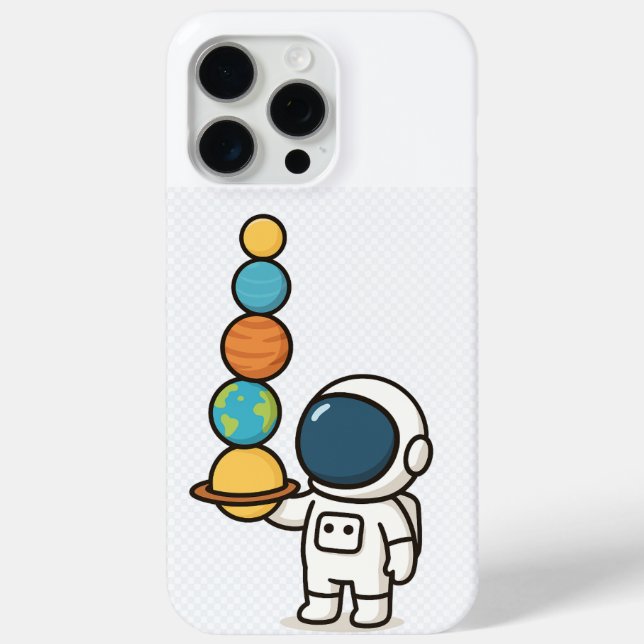  Galaxy Stack – Cute Astronaut Phone Case (Back)