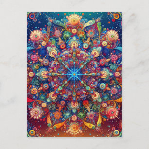 GALAXY STAR  POSTCARD