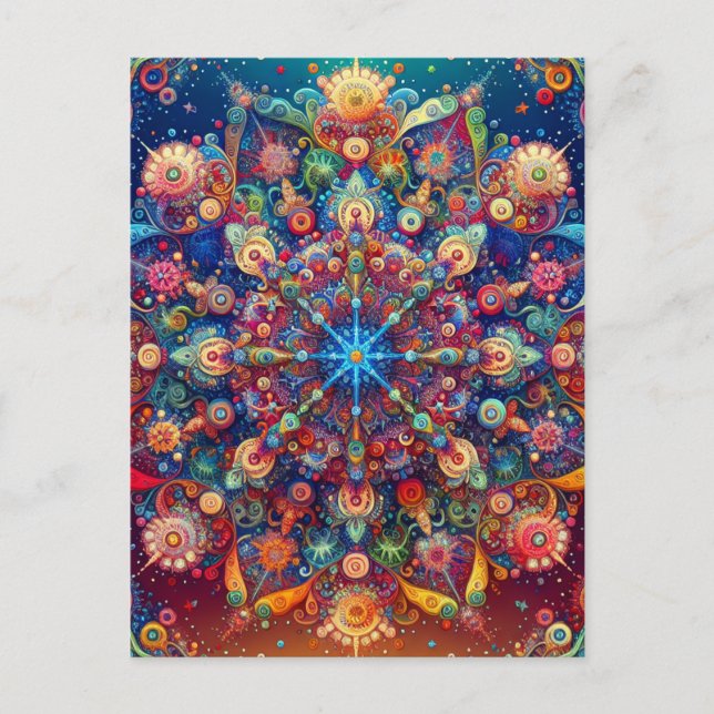 GALAXY STAR  POSTCARD (Front)