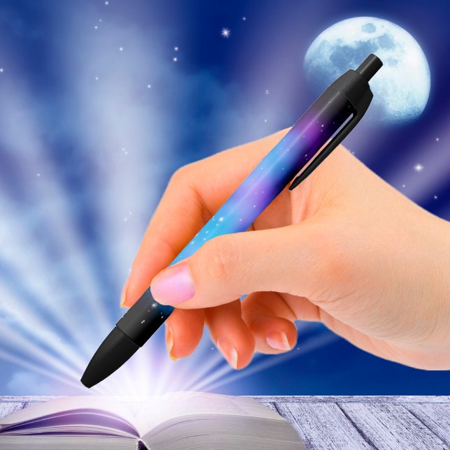 Galaxy Starlight Space Clouds Black Ink Pen (Creator Uploaded)