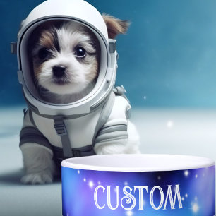 Galaxy Starlight Space Clouds Bowl