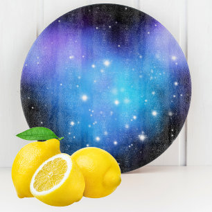 Galaxy Starlight Space Clouds Cutting Board