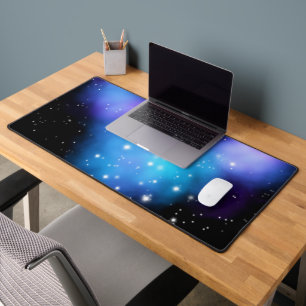 Galaxy Starlight Space Clouds Desk Mat