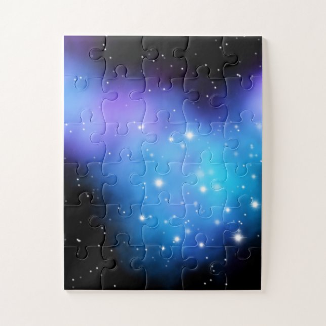 Galaxy Starlight Space Clouds Jigsaw Puzzle (Vertical)