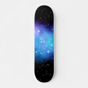 Galaxy Starlight Space Clouds Skateboard