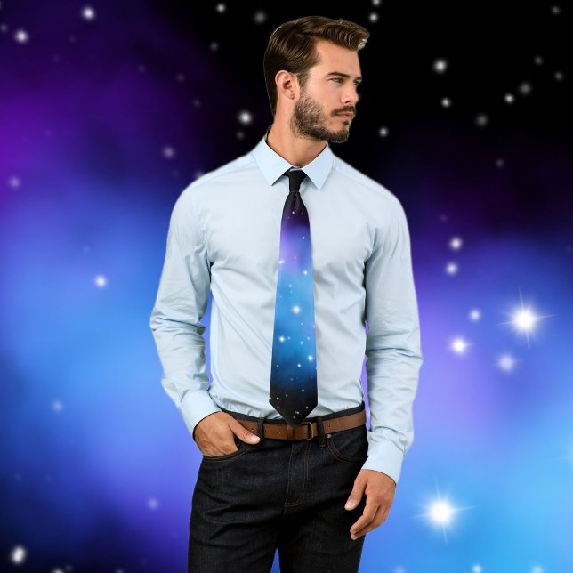 Galaxy Starlight Space Clouds Tie (Creator Uploaded)
