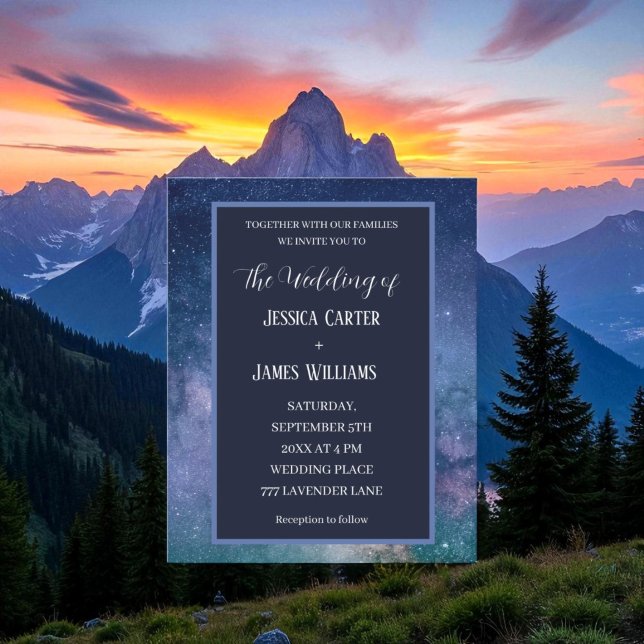 Galaxy Starry Night Outer Space Universe Wedding (Creator Uploaded)