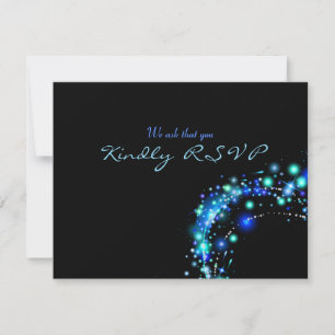 GALAXY STARS Bat Mitzvah Reply Card