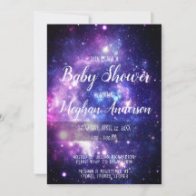 Galaxy Stars Celestial Outer Space Baby Shower