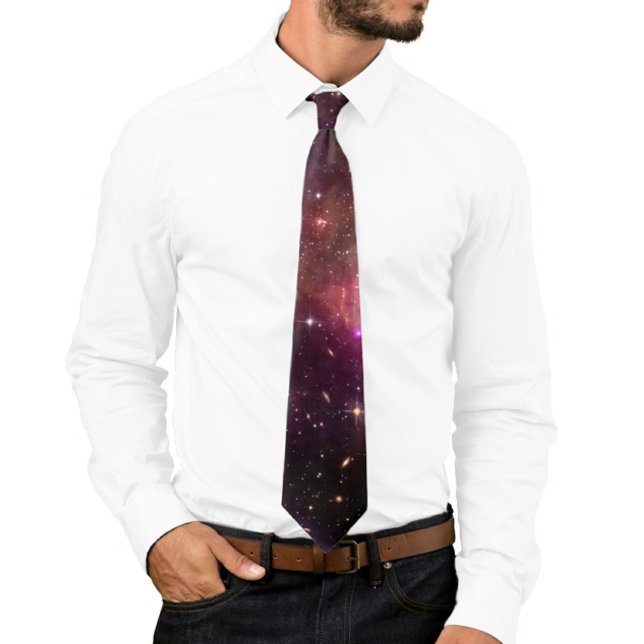 Galaxy Stars Nightsky Milky Way Space Neck Tie (Creator Uploaded)