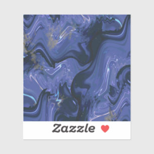 Galaxy Swirl Blue Glitter Abstract Cosmic Pattern 