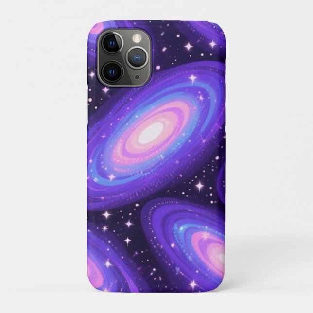 Galaxy Swirls Pattern Dreamy Cosmic Nebula Design Case-Mate iPhone Case (Back)