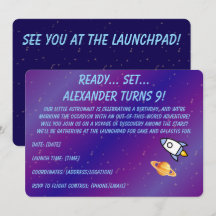 Galaxy Themed Out of This World Birthday
