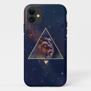 Galaxy Triangle Lion Head - Trendium Authentic iPhone 11 Case
