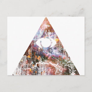 Galaxy Triangle Postcard