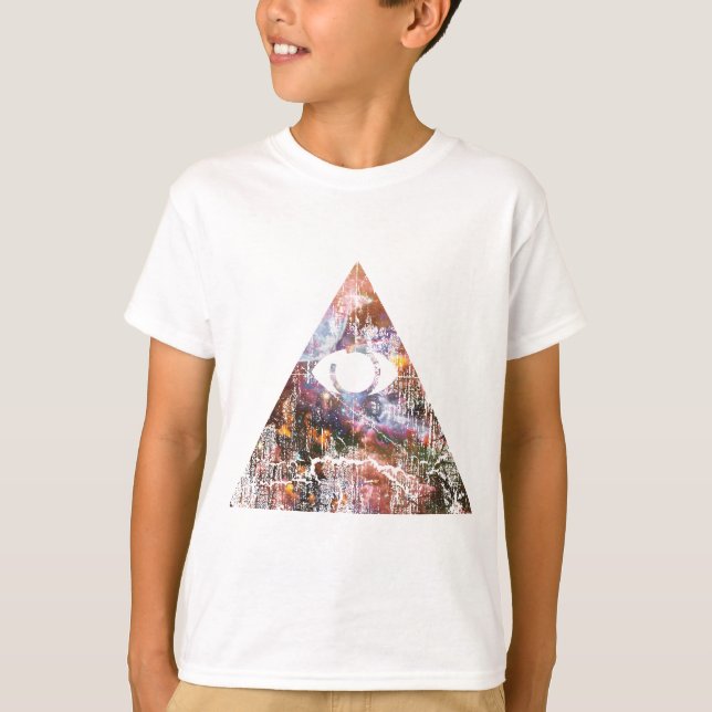 Galaxy Triangle T-Shirt (Front)