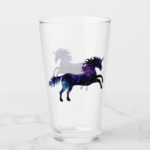 Galaxy Unicorn Glass