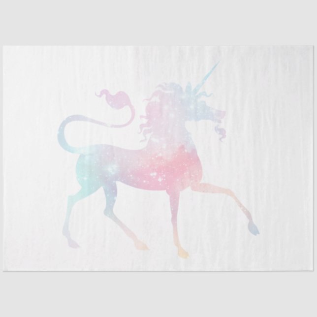 Galaxy Unicorn Series Design 3 Tissue Paper (Front)