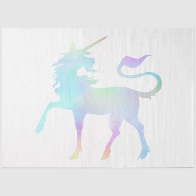 Galaxy Unicorn Series Design 9 Tissue Paper (Front)