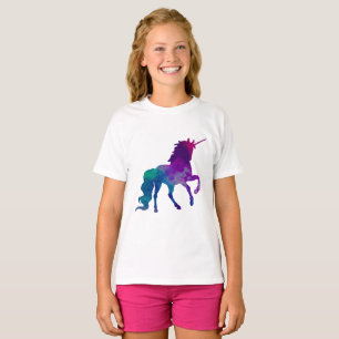 Galaxy Unicorn Sky Colours of Blue and Purple, ZKO T-Shirt