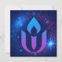 Galaxy Unitarian Universalism chalice
