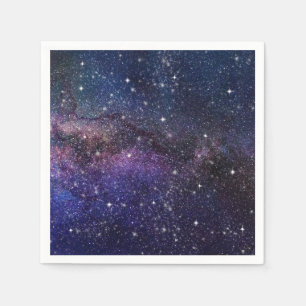 Galaxy, Universe, Men & Women, Space Pattern Napkin