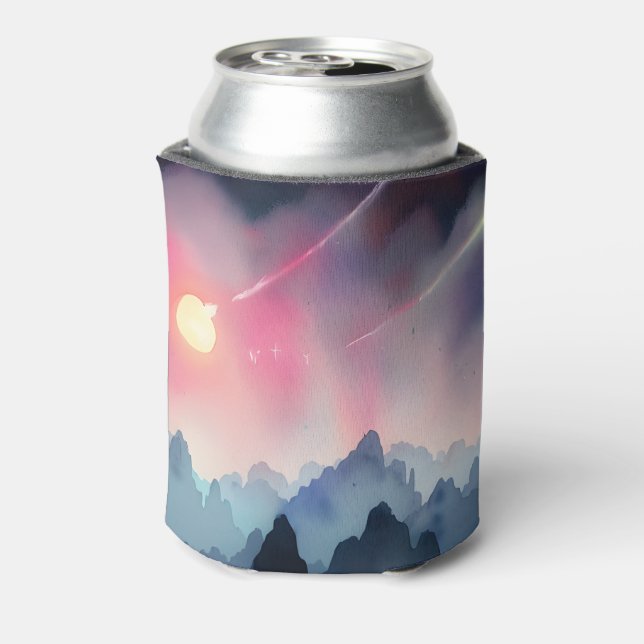 Galaxy, Universe, Stars, Outer Space    Can Cooler (Can Back)