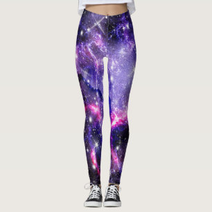 Galaxy, Universe, Stars, Outer Space Gift Pattern Leggings