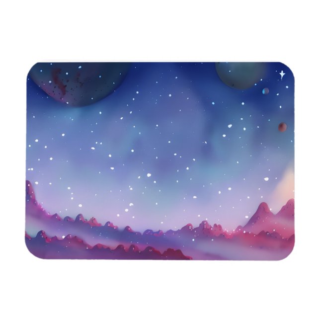 Galaxy, Universe, Stars, Outer Space     Magnet (Horizontal)