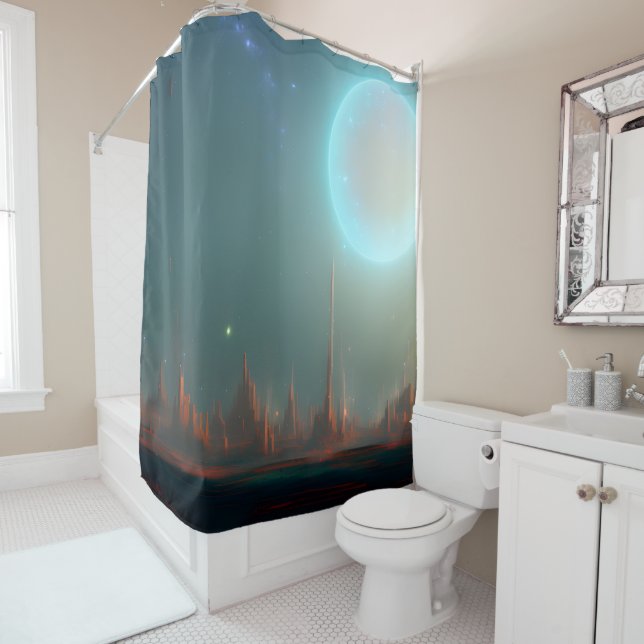 Galaxy, Universe, Stars, Outer Space   Shower Curtain (In Situ)