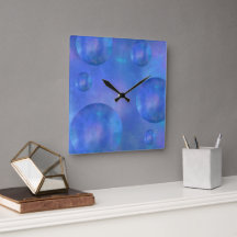 Galaxy wall clock