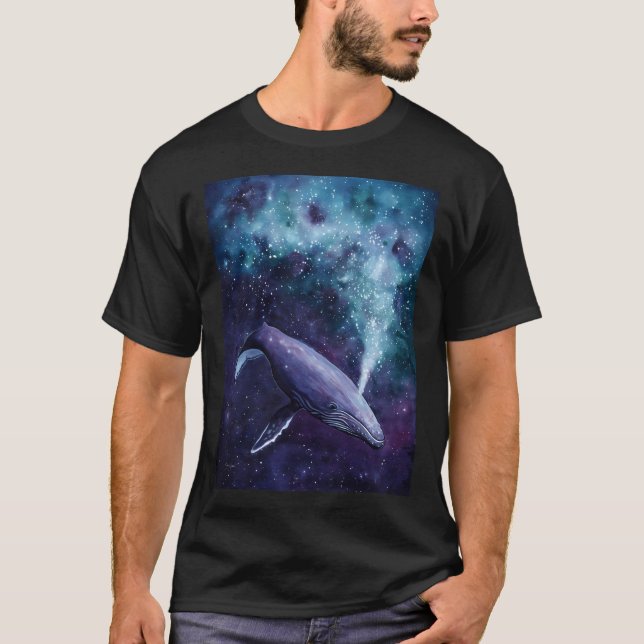 Galaxy Whale T-Shirt (Front)